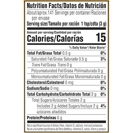 Coffee Mate Coffee-Mate Hazelnut Powder Creamer 15 oz. Canister, PK12 00050000123452